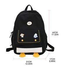 Anime Cartoon Backpack Harajuku School Bag for Women Teenagers