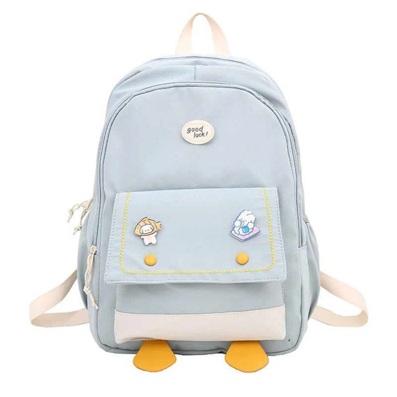 Anime Cartoon Backpack Harajuku School Bag for Women Teenagers