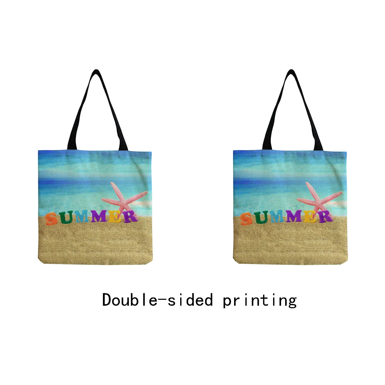 Cartoon Beach Shell Handbags Women Shoulder Bag Portable