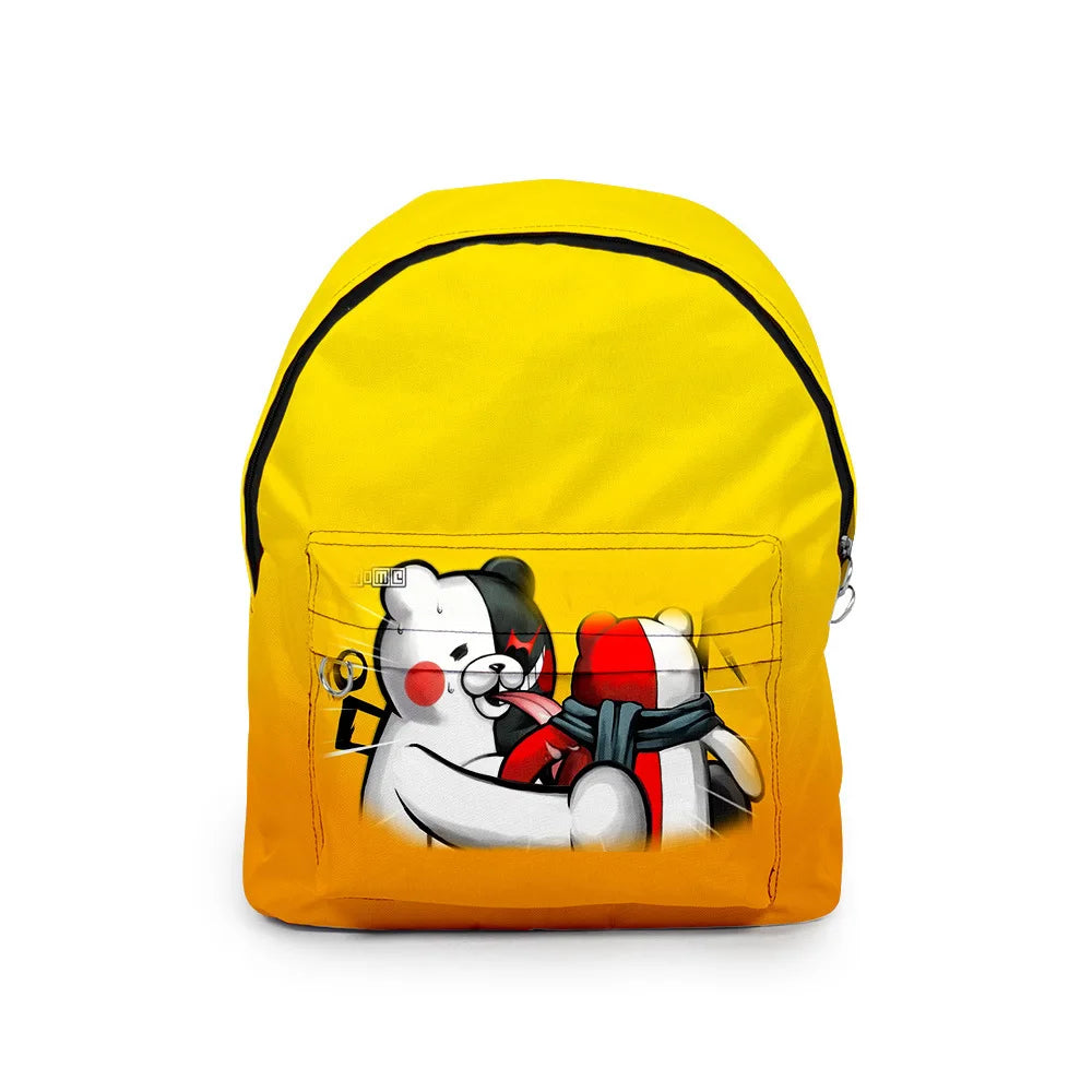 3D Printed Monokuma Student Bookbag for Boys/Girls