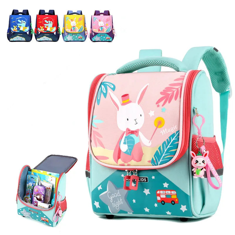 Kids Cartoon School Bags Lightweight Backpacks Schoolbag