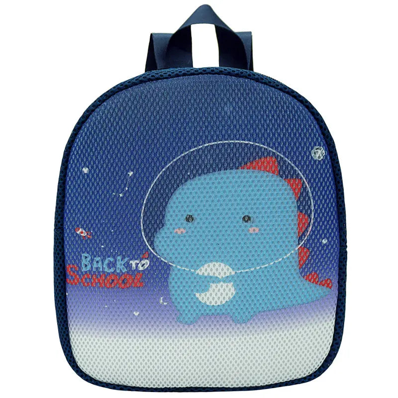 Kids Mesh Backpack Animal Print School Bag for Boys Girls