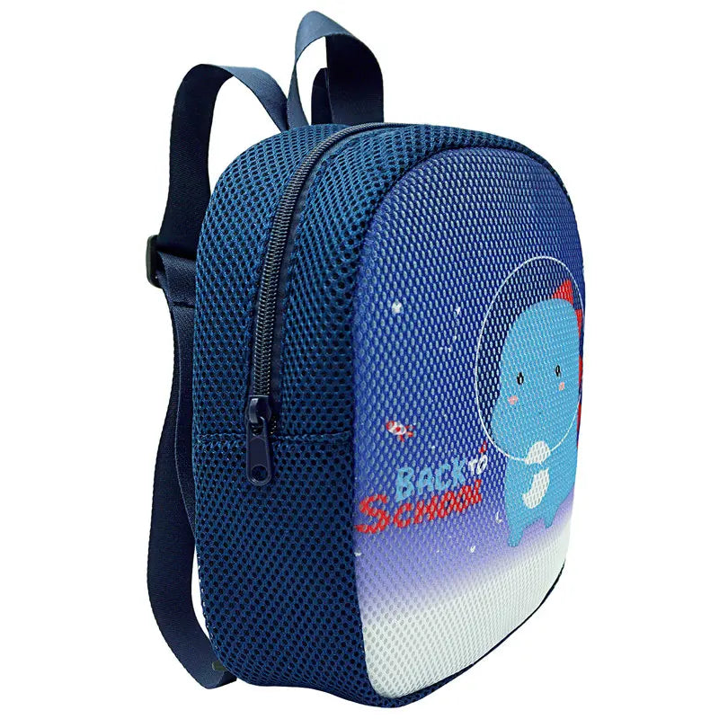 Kids Mesh Backpack Animal Print School Bag for Boys Girls