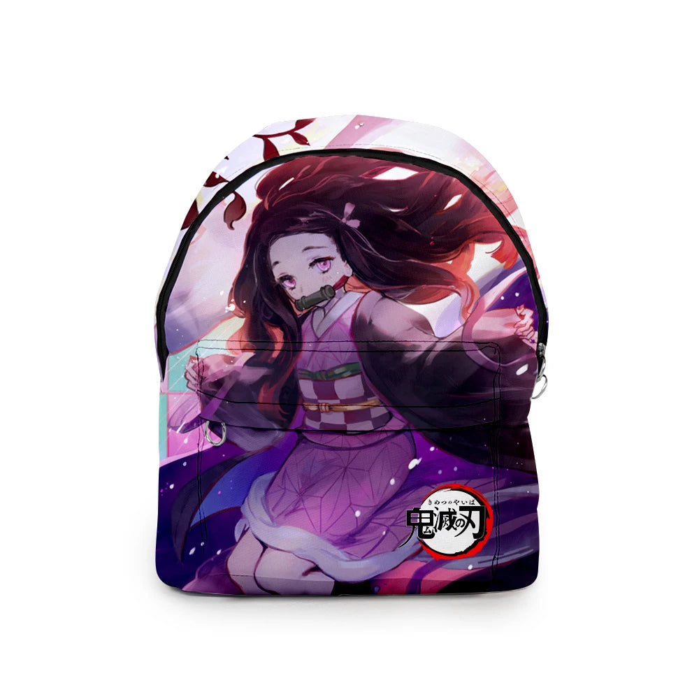 Demon Slayer Kimetsu No Yaiba 3D Print Backpack Waterproof Boys/Girls Travel Bag