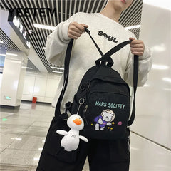 Astronaut Bear Backpack Men and Women Schoolbag