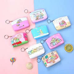 Cartoon Pu Purse Coin Bag Mini Wallet