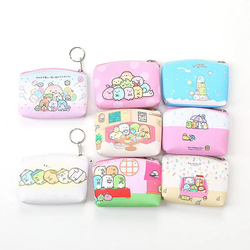 Cartoon Pu Purse Coin Bag Mini Wallet