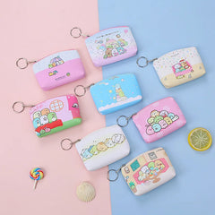 Cartoon Pu Purse Coin Bag Mini Wallet