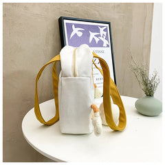 Funny Hamburger Crossbody Bag for Women
