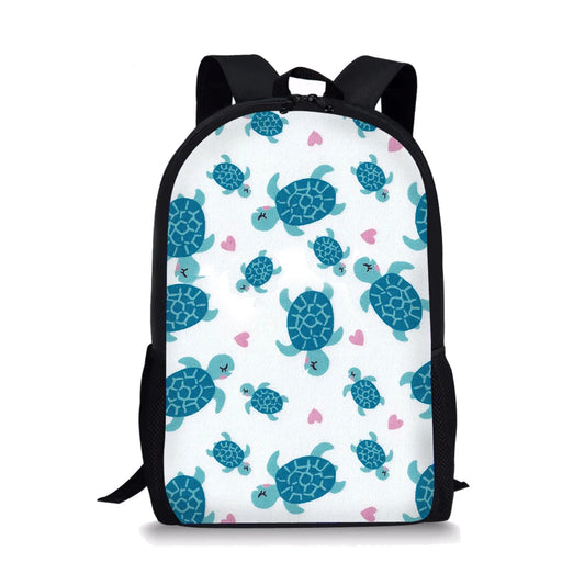 Hawaiian Style Sea Turtle Backpack for Kids Boys Girls