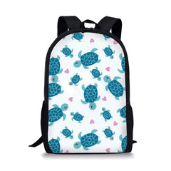 Hawaiian Style Sea Turtle Backpack for Kids Boys Girls