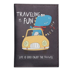 Dino Croc Passport Holder Travel Case