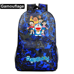 Doraemon Students Backpack Kids School Bags