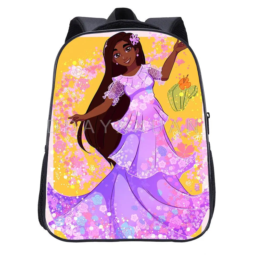 Cartoon Encanto Kindergarten Backpack for Kids
