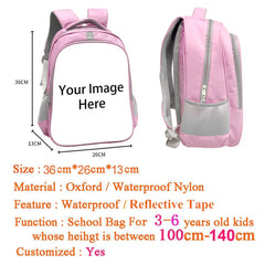 Cartoon Excavator Tractor Fire Truck Backpack for Kids