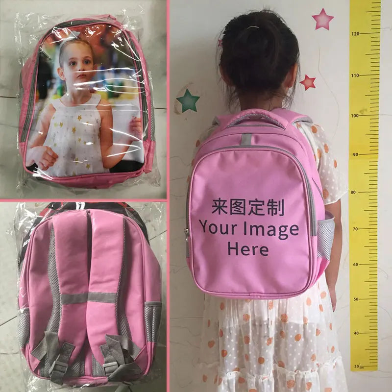 Cartoon Excavator Tractor Fire Truck Backpack for Kids