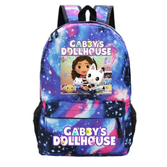 Gabby Dollhouse Backpack Boy Girl School Bags Back to School Mochila Book Bags