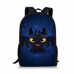 Cartoon Game Student School Bags Large Capacity Children's School Backpack The-I