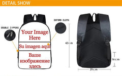 Cartoon GTA5 3D Backpack School Bag Zipper Messenger
