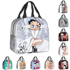 Betty Boop Insulated Lunch Bag Waterproof Thermal Cooler Women