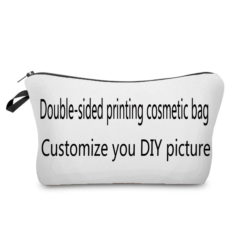 Nurse Printed Cosmetic Bag - Reusable Makeup Storage