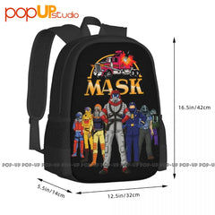 Cartoon M.A.S.K Tv Series Backpack Large Capacity