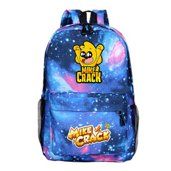 Anime Mikecrack Backpack for Kids Travel Bookbag School Bagpack