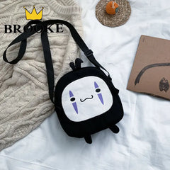 Spirited Away No Face Man Bag Halloween Cosplay Messenger Bag