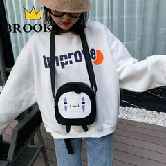 No Face Man Bag Spirited Away Messenger Bag Halloween Cosplay Shoulder Bags