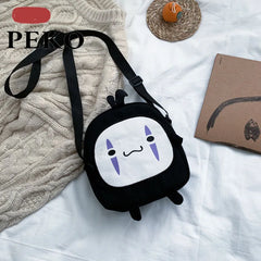 Spirited Away No Face Man Bag Halloween Cosplay Messenger Bag