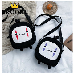 Spirited Away No Face Man Bag Halloween Cosplay Messenger Bag