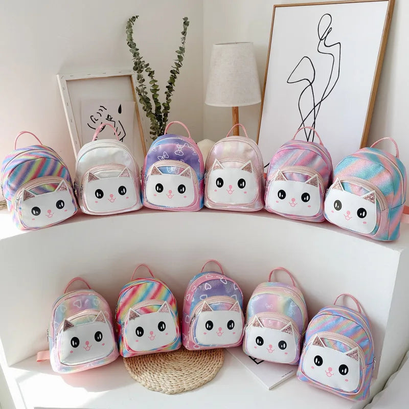 Animal Kids Backpack for 2-6 Y PU Children Bag