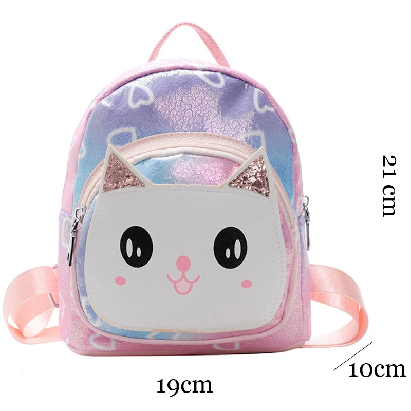 Animal Kids Backpack for 2-6 Y PU Children Bag