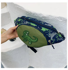 Children Dinosaur Waist Bag Outdoor Toy Chest Hip Waist Packs