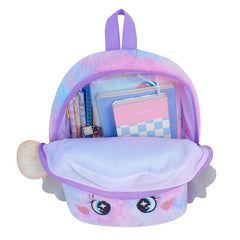 Pony Backpack Plush Travel Bag for Kids Girl School Bag Kindergarten