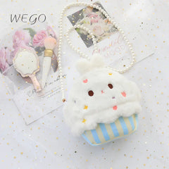 Soft Rabbit Girl Shoulder Bag Cake Unicorn Messenger Bag