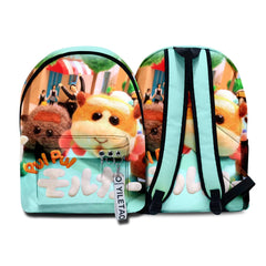 3D Print Molcar Student Backpack Waterproof Boys/Girls Travel Backpack