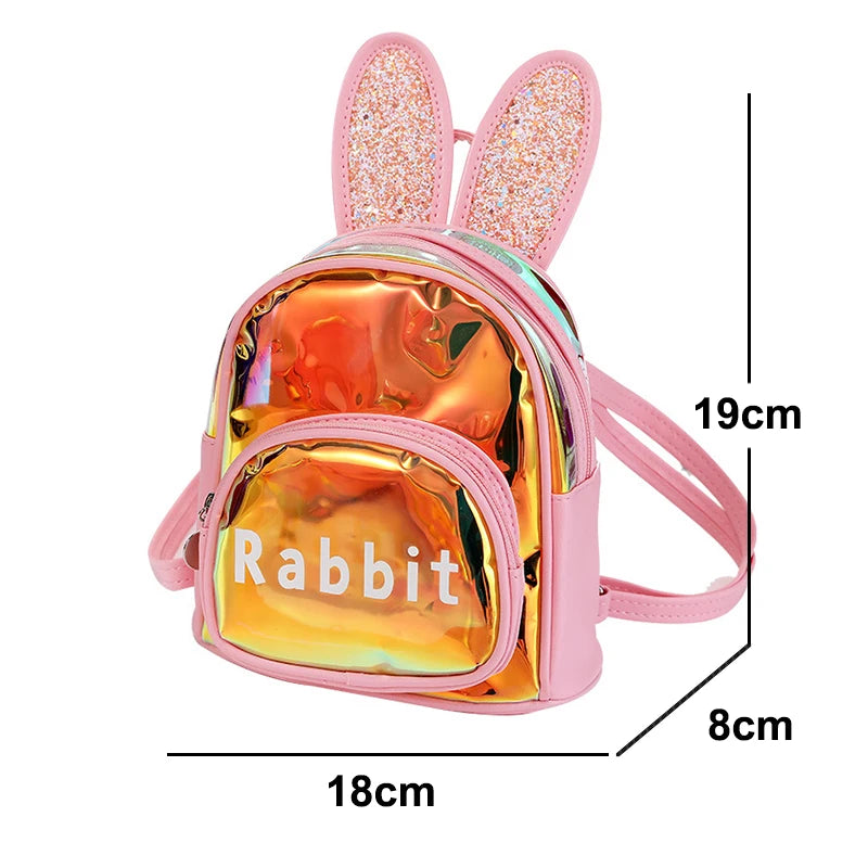 Rabbit Kids Mini Backpack Girls School Bags Kindergarten Baby Toddler