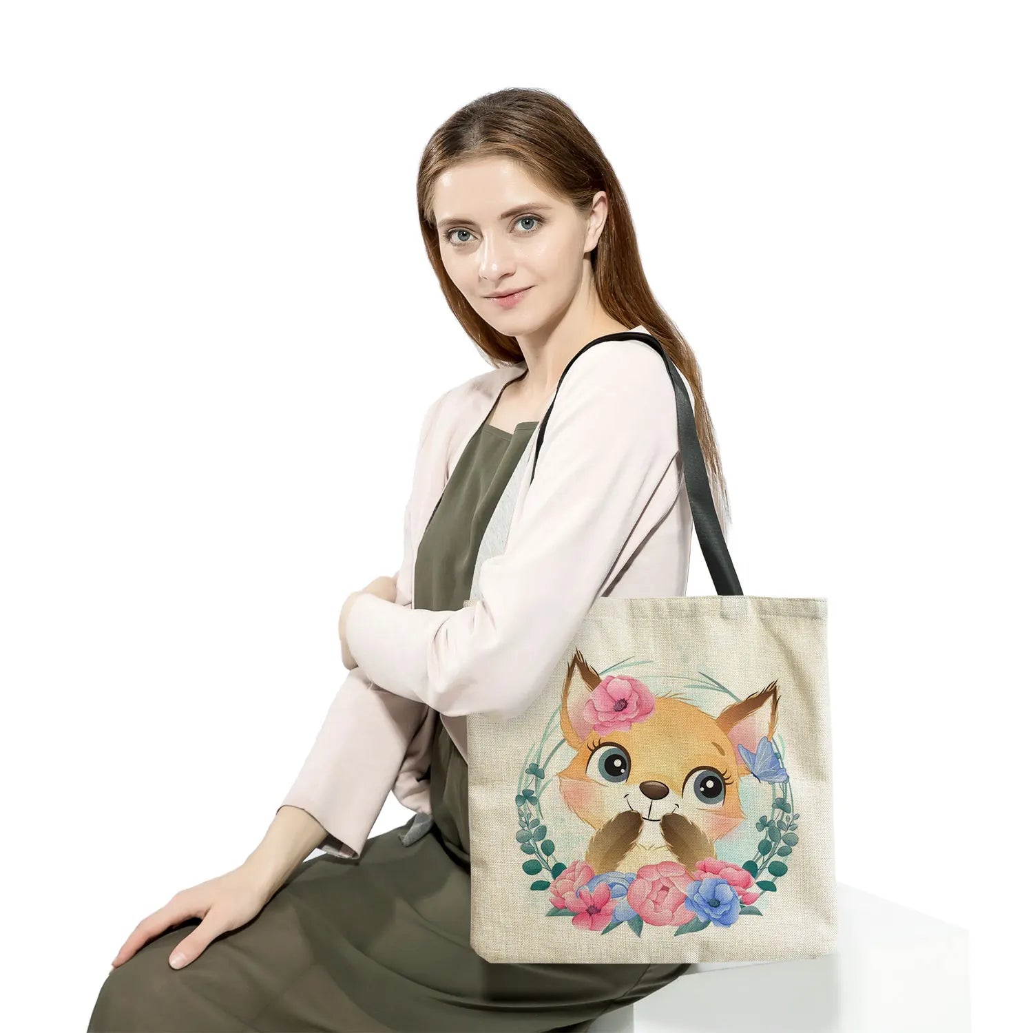Animal Print Women's Tote Bag Eco Reusable Bag