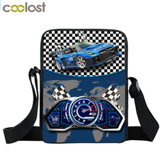 Cartoon Racing Car Crossbody Bag Women Handbag Small Shoulder Bags Satchel