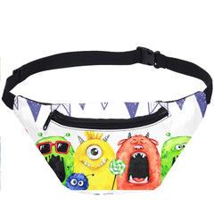 Kids Cartoon Running Sport Waist Bag Fanny Pack Mini Crossbody Lumbar Bag