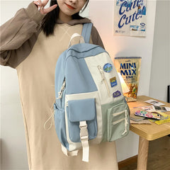 Cute Cartoon Backpack for Teen Girls School College Bag
