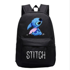 Stitch Backpack Kids School Bags Galaxy Space Women Men Casual Starry Night