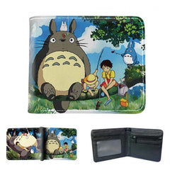 Totoro Short Wallet - Women PU Leather Small Purse Bag Toy Handbag Gift