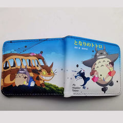 Totoro Short Wallet - Women PU Leather Small Purse Bag Toy Handbag Gift