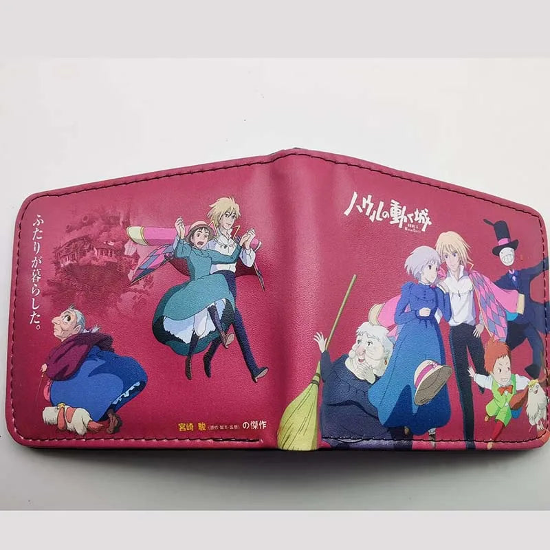 Totoro Short Wallet - Women PU Leather Small Purse Bag Toy Handbag Gift