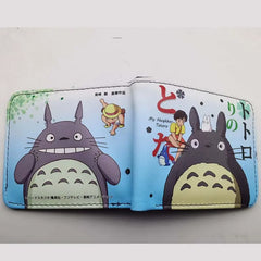 Totoro Short Wallet - Women PU Leather Small Purse Bag Toy Handbag Gift