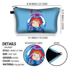 Totoro/Spirited Away Cosmetic Bag Makeup Case Women Casual Pouch