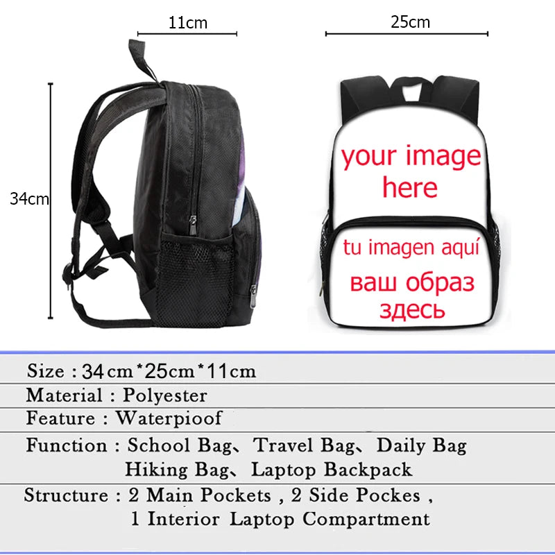 Totoro Spirited Away School Backpack for Kids
