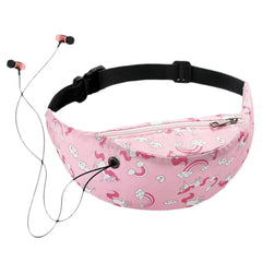 Sequins Unicorn Waist Bag Glitter Kids Fanny Pack
